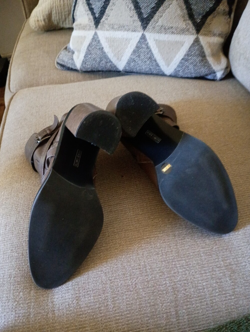 Vince Camuto Leather Booties - Picture 7 of 10